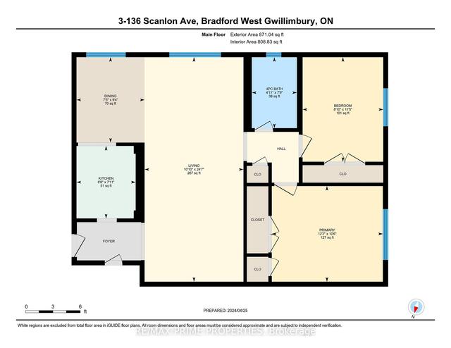 103 - 136 Scanlon Ave, Condo with 2 bedrooms, 1 bathrooms and 2 parking in Bradford West Gwillimbury ON | Image 21