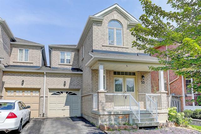 35 Briarcrest Dr, House semidetached with 3 bedrooms, 4 bathrooms and 2 parking in Markham ON | Card Image