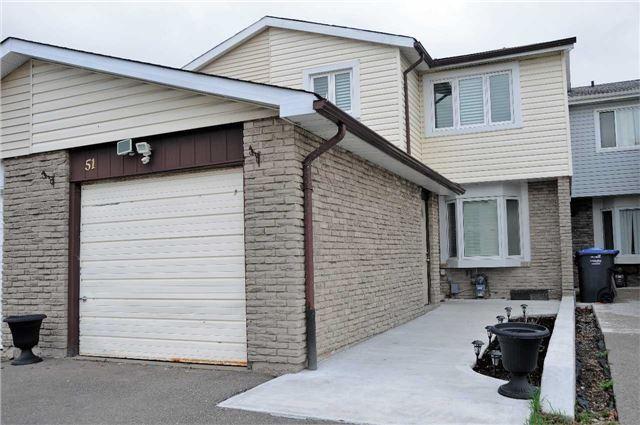 51 Greene Dr, House attached with 3 bedrooms, 2 bathrooms and 2 parking in Brampton ON | Image 1