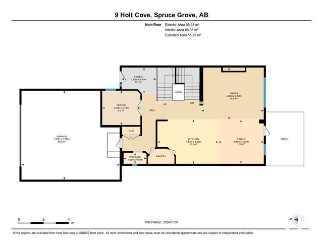 9 Holt Cv, House detached with 3 bedrooms, 2 bathrooms and null parking in Spruce Grove AB | Image 64