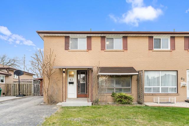 63 Autumn Blvd, House semidetached with 4 bedrooms, 2 bathrooms and 4 parking in Brampton ON | Image 1