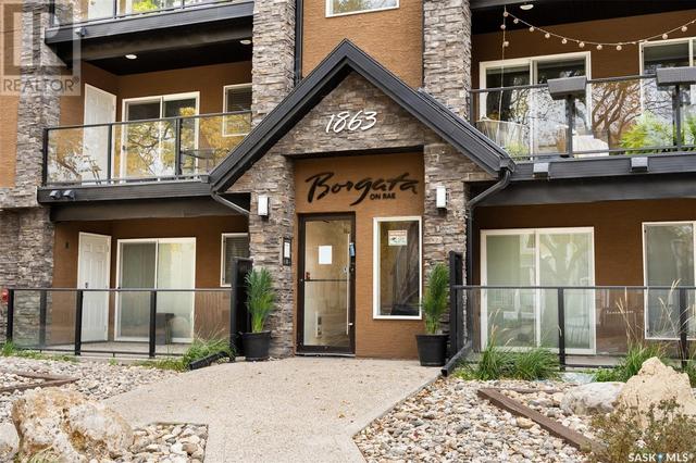 303 - 1863 Rae Street, Condo with 2 bedrooms, 2 bathrooms and null parking in Regina SK | Image 2