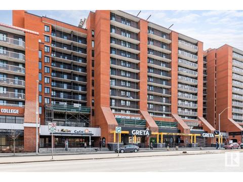 506 - 10175 109 St Nw, Condo with 3 bedrooms, 1 bathrooms and 2 parking in Edmonton AB | Card Image