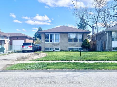 186 Thistle Down Blvd, House detached with 3 bedrooms, 2 bathrooms and 3 parking in Toronto ON | Card Image