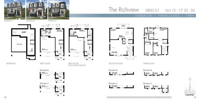 lot 15 - 2116 Dixie Rd, House detached with 4 bedrooms, 4 bathrooms and 4 parking in Mississauga ON | Image 3