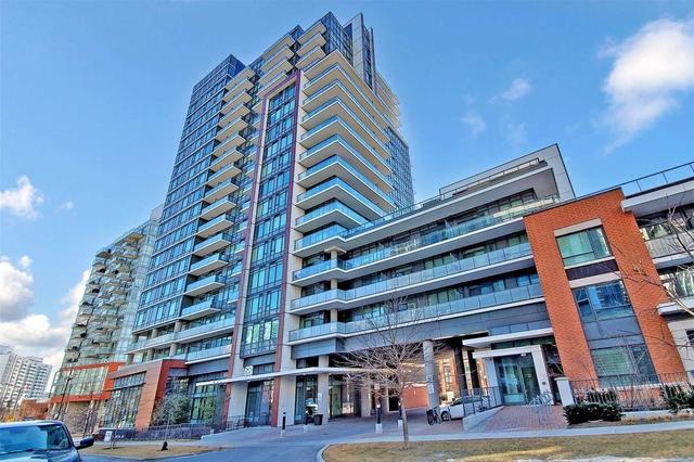 1110 - 68 Canterbury Pl, Condo with 1 bedrooms, 1 bathrooms and 1 parking in Toronto ON | Image 1