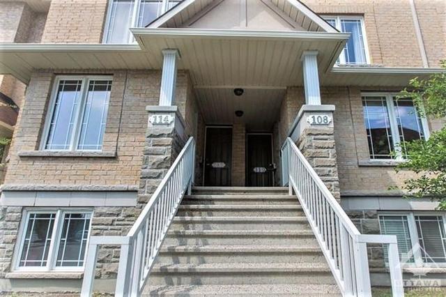 114 Paseo Private, House attached with 2 bedrooms, 3 bathrooms and 1 parking in Ottawa ON | Image 1