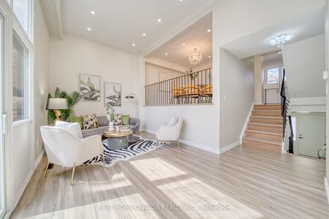 43 - 331 Trudelle St, Townhouse with 3 bedrooms, 3 bathrooms and 2 parking in Toronto ON | Card Image