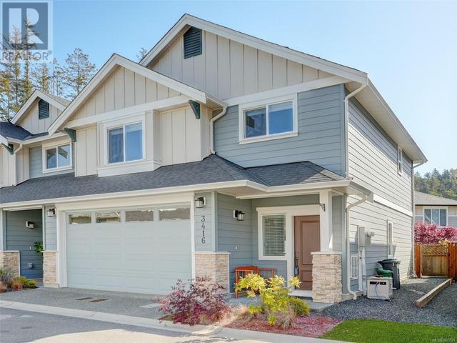 3416 Fuji Crt, House attached with 3 bedrooms, 3 bathrooms and 2 parking in Langford BC | Image 1