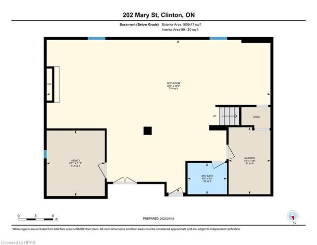 202 Mary Street, House detached with 3 bedrooms, 2 bathrooms and 4 parking in Central Huron ON | Image 24