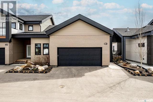 13 - 619 Evergreen Blvd, House attached with 4 bedrooms, 3 bathrooms and null parking in Saskatoon SK | Card Image