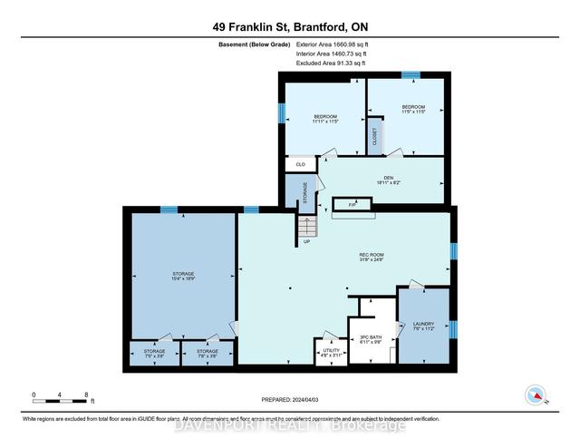 49 Franklin St, House detached with 2 bedrooms, 3 bathrooms and 6 parking in Brantford ON | Image 35
