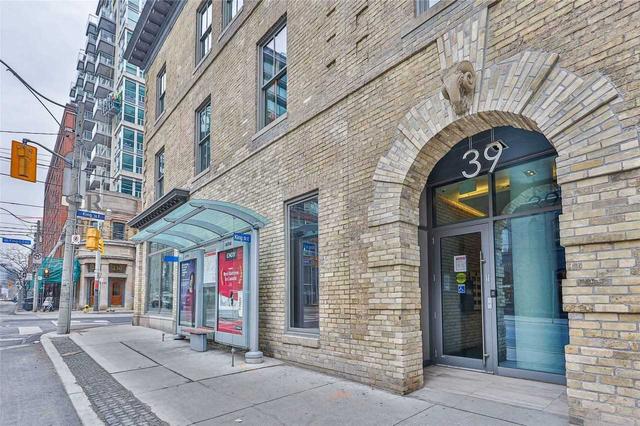 709 - 39 Sherbourne St, Condo with 1 bedrooms, 1 bathrooms and 0 parking in Toronto ON | Image 1