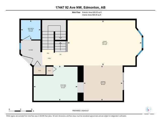 17447 92 Av Nw, House attached with 3 bedrooms, 1 bathrooms and null parking in Edmonton AB | Image 29