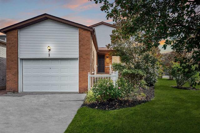 1 Chalmers Cres, House detached with 3 bedrooms, 4 bathrooms and 4 parking in Ajax ON | Image 1