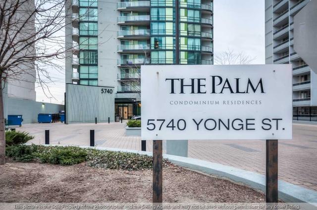 510 - 5740 Yonge St, Condo with 1 bedrooms, 1 bathrooms and 0 parking in Toronto ON | Image 12