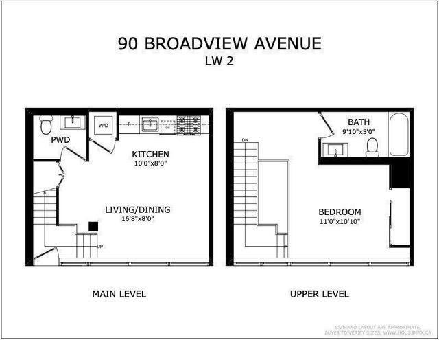 102(lw) - 90 Broadview Ave, Condo with 1 bedrooms, 2 bathrooms and 0 parking in Toronto ON | Image 17