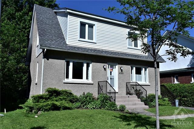 498 Athlone Avenue, House detached with 3 bedrooms, 2 bathrooms and 2 parking in Ottawa ON | Card Image