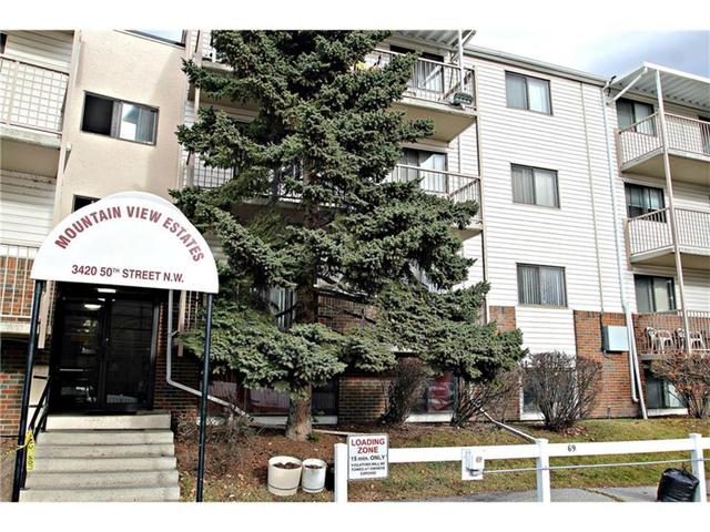 105 - 3420 50 Street Nw, Condo with 2 bedrooms, 1 bathrooms and 1 parking in Calgary AB | Image 1