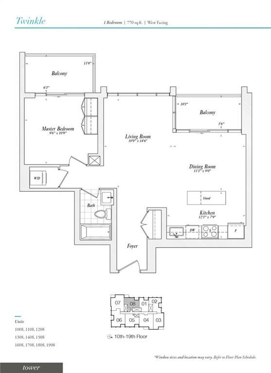 1508 - 500 Brock Avenue, Condo with 1 bedrooms, 1 bathrooms and 1 parking in Burlington ON | Image 21