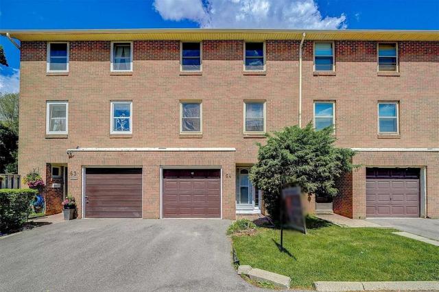 64 - 3435 Joliffe Ave, Townhouse with 3 bedrooms, 2 bathrooms and 2 parking in Mississauga ON | Card Image