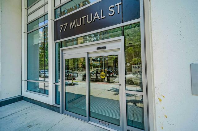 1603 - 77 Mutual St, Condo with 1 bedrooms, 1 bathrooms and 0 parking in Toronto ON | Image 12