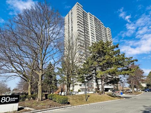 308 - 80 Antibes Dr, Condo with 2 bedrooms, 2 bathrooms and 1 parking in Toronto ON | Card Image