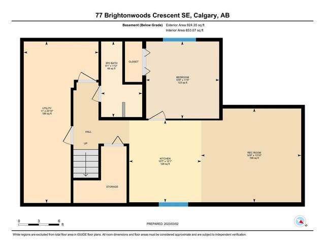 77 Brightonwoods Crescent Se, House detached with 4 bedrooms, 3 bathrooms and 4 parking in Calgary AB | Image 20