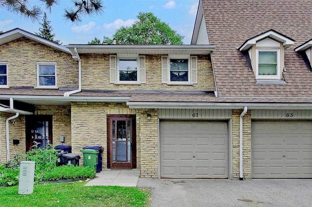 67 Brimwood Blvd, Townhouse with 3 bedrooms, 3 bathrooms and 3 parking in Toronto ON | Image 1