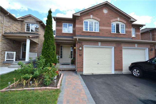 53 Lonestar Cres, House semidetached with 3 bedrooms, 3 bathrooms and 3 parking in Brampton ON | Image 1