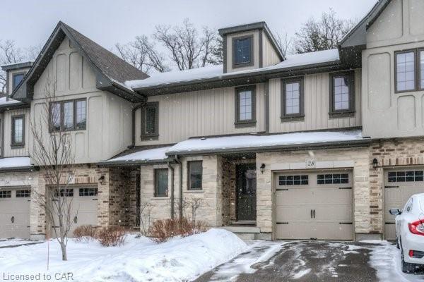 28 - 635 Saginaw Parkway, House attached with 3 bedrooms, 2 bathrooms and 2 parking in Cambridge ON | Image 2