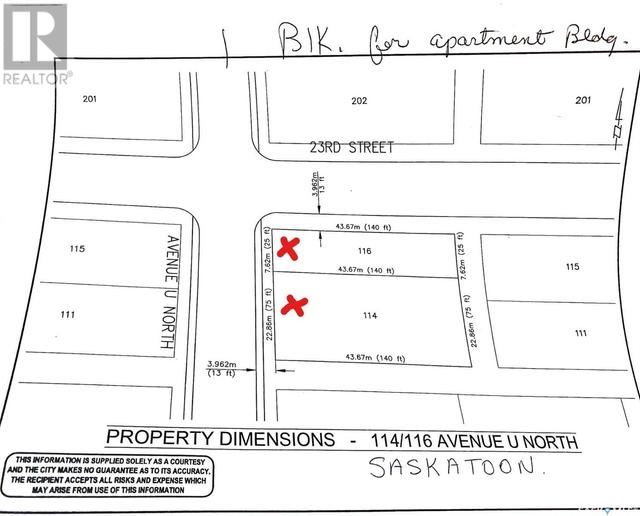 114 U Ave N, House detached with 1 bedrooms, 1 bathrooms and null parking in Saskatoon SK | Card Image