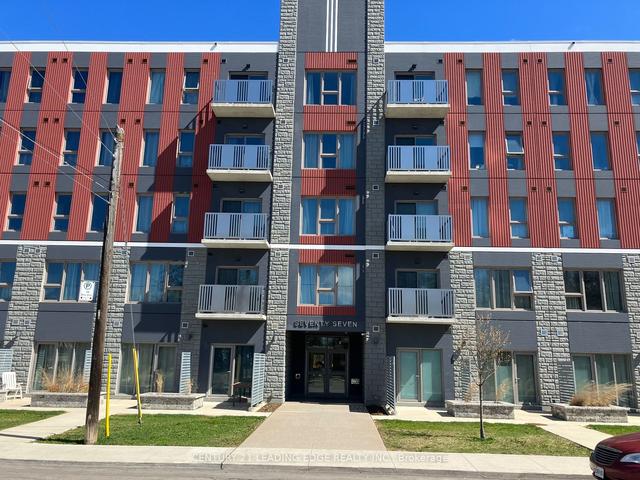 422 - 77 Leland St, Condo with 1 bedrooms, 1 bathrooms and 1 parking in Hamilton ON | Image 1