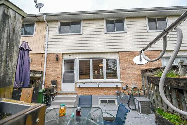 43 - 43 Albright Rd, Townhouse with 3 bedrooms, 2 bathrooms and 3 parking in Hamilton ON | Image 32