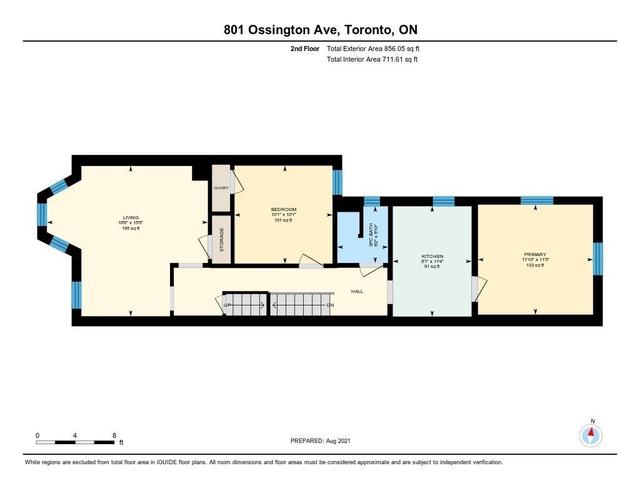 801 Ossington Ave, House semidetached with 4 bedrooms, 2 bathrooms and 1 parking in Toronto ON | Image 31