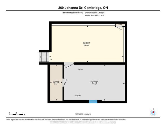 260 Johanna Dr, House detached with 3 bedrooms, 2 bathrooms and 6 parking in Cambridge ON | Image 29
