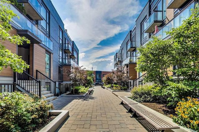 101 - 47 Macaulay Ave, Townhouse with 1 bedrooms, 2 bathrooms and 1 parking in Toronto ON | Image 20