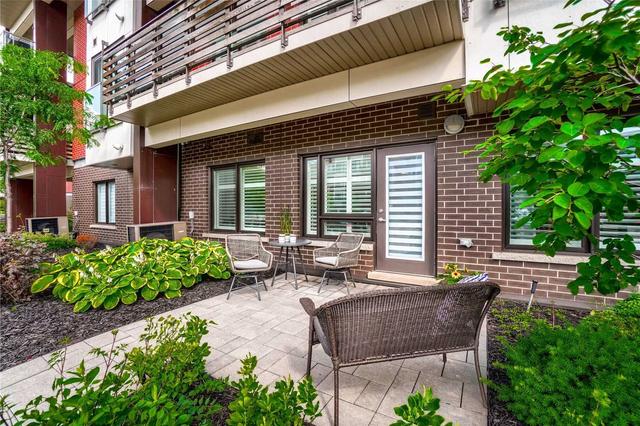 102 - 5005 Harvard Rd, Townhouse with 2 bedrooms, 2 bathrooms and 1 parking in Mississauga ON | Image 19