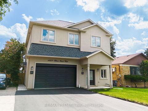 4027 Bloor St W, House detached with 6 bedrooms, 8 bathrooms and 6 parking in Toronto ON | Card Image