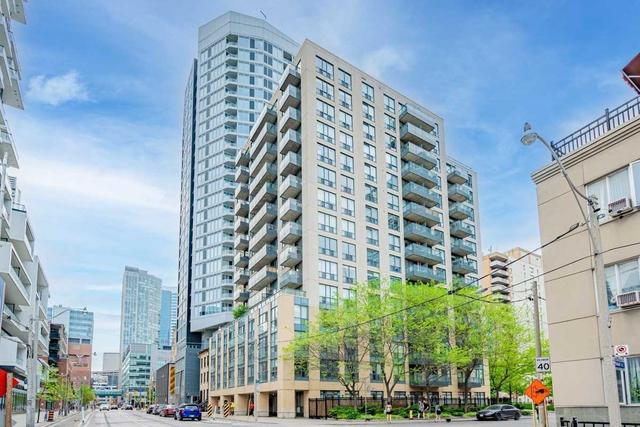 1102 - 76 Shuter St, Condo with 1 bedrooms, 1 bathrooms and 1 parking in Toronto ON | Image 1