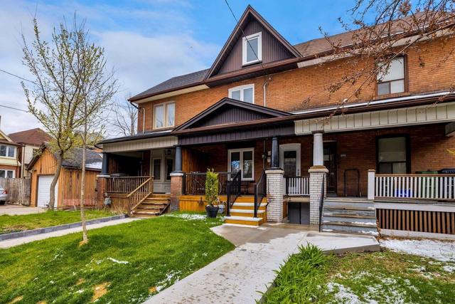 243 Gilmour Ave, House attached with 3 bedrooms, 2 bathrooms and 2 parking in Toronto ON | Image 1