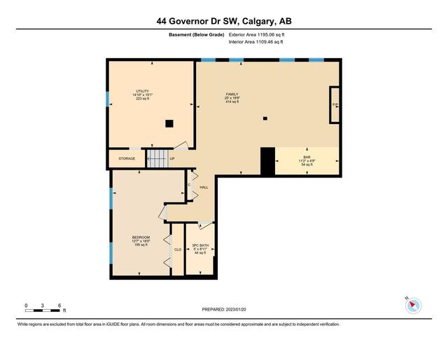 44 Governor Drive Sw, House detached with 4 bedrooms, 3 bathrooms and 3 parking in Calgary AB | Image 25