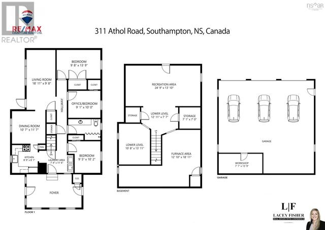 311 Athol Road, House detached with 3 bedrooms, 1 bathrooms and null parking in Cumberland, Subd. B NS | Image 6