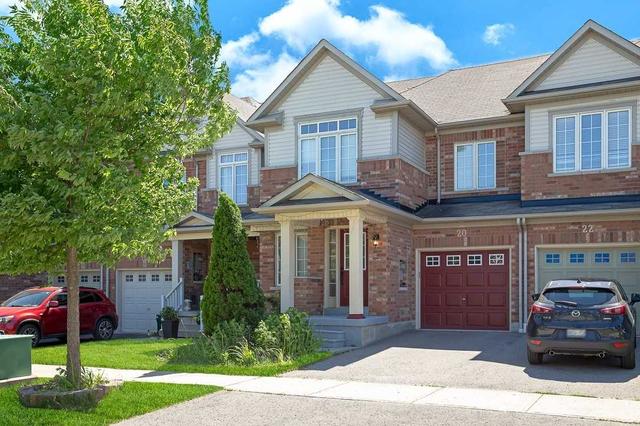 20 Booker Dr, House attached with 3 bedrooms, 4 bathrooms and 2 parking in Ajax ON | Card Image