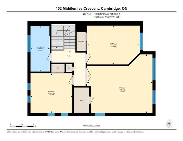 102 Middlemiss Cres, House detached with 3 bedrooms, 2 bathrooms and 2 parking in Cambridge ON | Image 31
