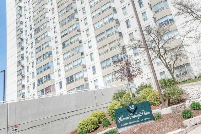 1704 - 35 Green Valley Dr, Condo with 1 bedrooms, 1 bathrooms and 1 parking in Kitchener ON | Image 23