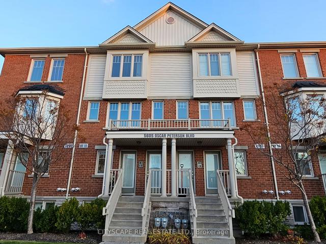 8 - 5605 Oscar Peterson Blvd, Townhouse with 2 bedrooms, 3 bathrooms and 1 parking in Mississauga ON | Image 1