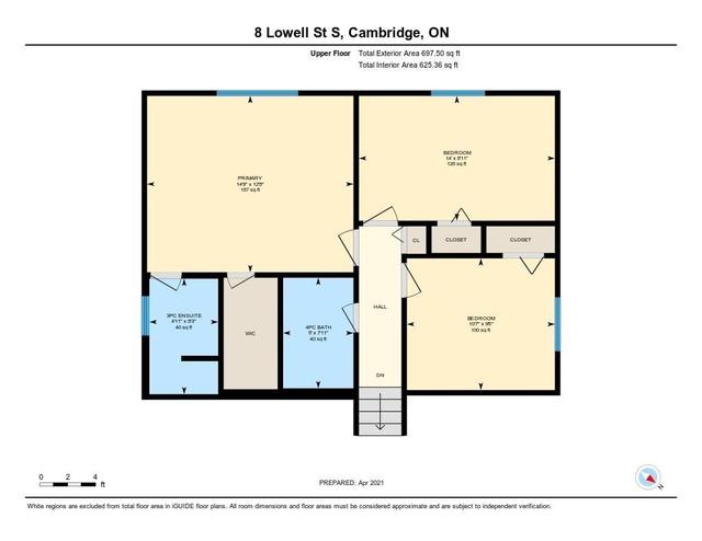 8 Lowell St S, House detached with 3 bedrooms, 3 bathrooms and 6 parking in Cambridge ON | Image 31