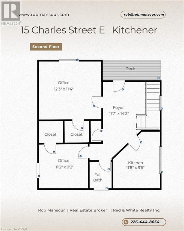 15 Charles Street E, House detached with 2 bedrooms, 1 bathrooms and 6 parking in Kitchener ON | Image 27