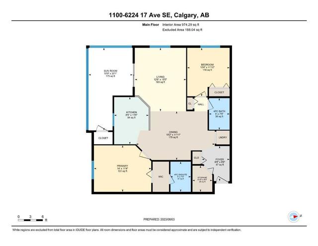 1100 - 6224 17 Avenue Se, Condo with 2 bedrooms, 2 bathrooms and 1 parking in Calgary AB | Image 30
